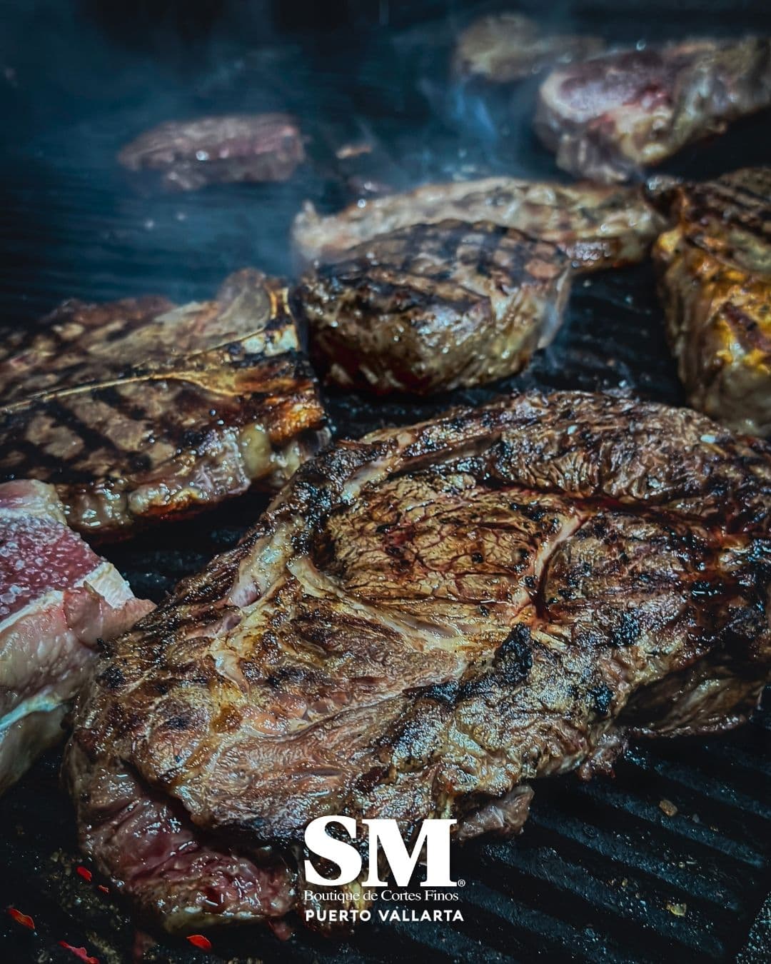 Rib Eye a la parrilla en Sonora's Meat Vallarta